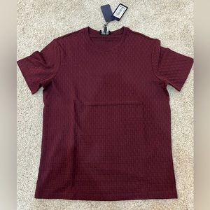 Men’s Emporio Armani T-Shirt (L) (Maroon)